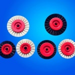 하이델베르그 SM102 CD102 SM74 SM52 피더 브러시 휠 66.891.005 66.891.006 H0703 66.020.122 60x6mm 60x8mm 10 개 : 선셋슨