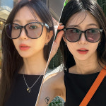 빅사이즈 뿔테 변색 선글라스 자외선 차단 햇빛에 변하는 렌즈 변색안경 벤 : 아이러브안경