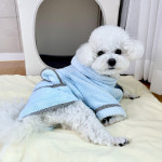 베리앤펫 뽀송 드라이 가운 강아지 고양이 극세사 펫 목욕 샤워 : 스토어베리