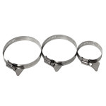 무시동히터 소모품 온풍관 고정용 스텐 밴드 60mm 75mm : 다파르샵