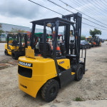 두산(대우) 3톤지게차 3단마스트 D30S 노랭이 : 지게차용선