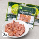 다향오리 엄선된 원료육으로 만든 훈제오리 슬라이스 540g 2개 one option : 아인아이니