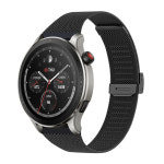 샤오미 어메이즈핏 GTR4 GTR3 PRO GTR2 2e GTR 47mm 호환 슬림 메탈 스트랩 22mm : 스페이스쉴드