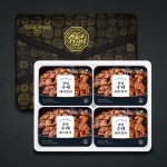 일품나라 양념 수제 돼지갈비 선물세트 3.2kg : 일품나라