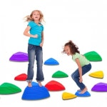 삼각 언덕 오르기 8p 징검다리 밸런스 균형 유아 체육 교구 : 꺼니네