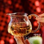 [다도 공도배] 예향원 대만산 샤이니 브릴리언트 크리스탈 숙우 4종 P-8131 : 예향원