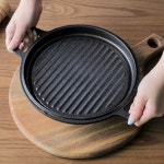 가정용고기불판 고기불판 그릴후라이팬 삼겹살구이팬 : 연이가게