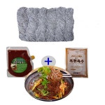 국수 생메밀 생메밀면 비빔장 막국수2.8kg+비빔장500g+육수5봉 새트10인분 : 수앤서마켓2