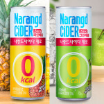 나랑드사이다 제로 파인애플 30 그린애플 30 245ml 60캔 탄산 음료수 제로칼로리 : 제이에스페밀리