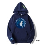 NBA 미네소타 팀버울브스 농구 후드티 후드집업 티셔츠 M0876 : 까만장군