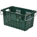 운반상자(특대)_(초록) 농산물 수산물 과일 플라스틱 이사바구니 : 뉴프라테크
