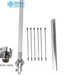 해피아워샵 UV 라디오 안테나 듀얼 밴 VHF UHF 옴니 유리 섬유 베이스 SO239 SL16-K 야외 리피터 워키토키 144 Mhz 435Mhz... 