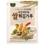농협 국산 100% 쌀 튀김가루 450g : 마이 팬트리 컬렉션