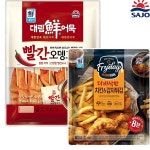 오뎅꼬치 대림선 대림 매운어묵 빨간오뎅꼬치 X 1개 + 더바삭한치킨감자 : 수앤서마켓2