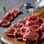 염통꼬치 국내산 10개 250g : 다물꼬치
