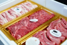 (암돼지한우2호/주문즉시작업) 1등급 암돼지 암소한우 명절 설날 설날 지인 회사 부모님 선물세트 삼겹살850g 등갈비700g 꽃등심400g : 나라... 