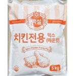 치킨파우더 매운맛 치킨믹스 밀가루 백설 5K 배터믹스 치킨파 : 수앤서마켓2