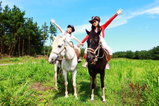 [BEST초원코스] 제주도 어린이승마 & 초보자승마 (제주에서 안전하게 체험 가능한 승마) : 송당 승마장