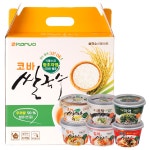 코바 즉석식품 종합세트 6개입 [멸치1X김치1X해장1X미역1X곰탕1X떡국1] : 코바식품 공식스토어