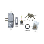 킹덤 보조키 미니샷시키 현관키 150049 45x127mm : 공구왕몽키