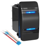 순간 로커 스위치 방수 ON-Off-ON 3 해양 12V 20A DPDT 7 핀 보트 토글 자동차용 : 신흥유통상사07