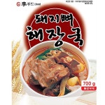 뼈해장국 돼지뼈해장국 간편식 해장국 이푸 700g X17 술국 : 수앤서마켓2