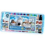 초등학교준비물 중학교준비물 공예용품 동아 크레파스 12색 남 1SET : 수앤서마켓3