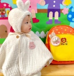 유치원 어린이집 가방 네임택 낮잠이불이름표 원형 자수네임택 : 하나린자수