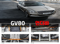 아이에스텍 제네시스 GV80전용 언더바 : 명가프로테크
