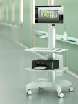 컴퓨터 트롤리 모니터 작업대 치과 피부과 산부인과 선반 : Me-menTo