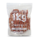 테비사사미 닭가슴살과 대구스틱, 1kg, 1개 : 마스코타