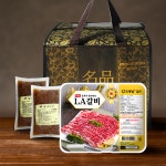 도봉산갈비 미국산 LA갈비 2kg + 양념소스 500g x 2팩 : 농업회사법인리베로인터내셔날
