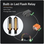 오토바이 방향 지시등 점멸등 12V LED 브레이크경고등 : 오르막집