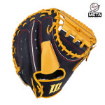 모리모토 야구글러브 포수미트 포수 글러브 우투 네이비/옐로우 M900 : 야구메타