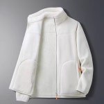 YALU-TU 남자후리스 점퍼 자켓 아웃도어 스포츠 플리스 기모 트레킹 자켓 코트 : 차이나바이넘버원