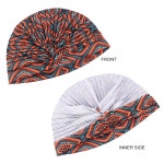 스카프 꽃 인쇄 Turban Banadans 암 헤어 케어 Chemo 모자 이슬람 머리 랩 액세서리 : 코코사넬