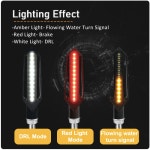 오토바이 방향 지시등 점멸등 12V LED 브레이크경고등 : 오르막집