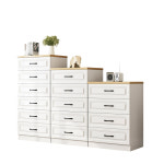 5단 서랍장 아일랜드 화장대 침실 환경 보호 튼튼한 나무 유럽 스타일의 현대적인 보관 캐 : 잇템직구몰