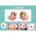 [십자수도안] CM 꿈꾸는달천사 36x18cm : 더십자수