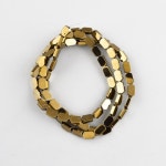 헤마타이트 미니 길쭉육각 골드(약3mm) (1줄) 원석비즈재료 g2308-06 : 디어데코 스토어