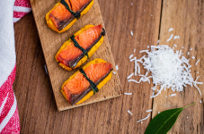 연어스시 말랑한 애견수제간식 롱앤숏 먼치스낵 : 먼치스낵