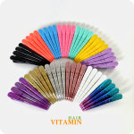 바다가 헤어핀셋 4P 미용실집게핀 커트핀셋 큰핀셋 : 비타민헤어