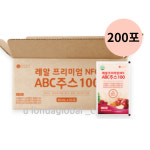 바로푸드 ABC 주스 프리미엄 아침대용 80ml 200포 : 비엔엠코리아