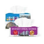 기아펄프디자인인쇄광고 | [각티슈 인쇄] 화이트 클린 프리미엄 엠보싱티슈 60매 100%천연펄프 무료배송 무료디자인 무료인쇄 : 스마트피앤디.