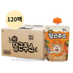 아이꼬야 제주 당근 주스 어린이집 간식 100ml 120개 : 비엔엠코리아