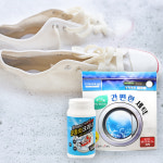 두꺼비 운동화 클리너 신발세탁 비닐세탁기 빨래 슈즈 세제 4통 : 요고바라1