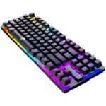 LED 기계식 키보드 마우스 세트 게임용 노트북 사무실 타이핑 휴대용 E : 베스트 클릭