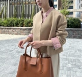 [무배] 여성가을자켓 크롭 오버핏 라운드 자켓 : 디올레