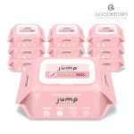 꿈토리 아기 대용량 물티슈 뉴 넉넉한 점프 엠보싱 캡형 55gsm 100매 10팩 : 제네시스 점보롤