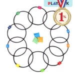 점프 앤 드로우 점프운동 빈백던지기 유아체육 유치원 어린이집 체육 교구 : 온비즈마켓